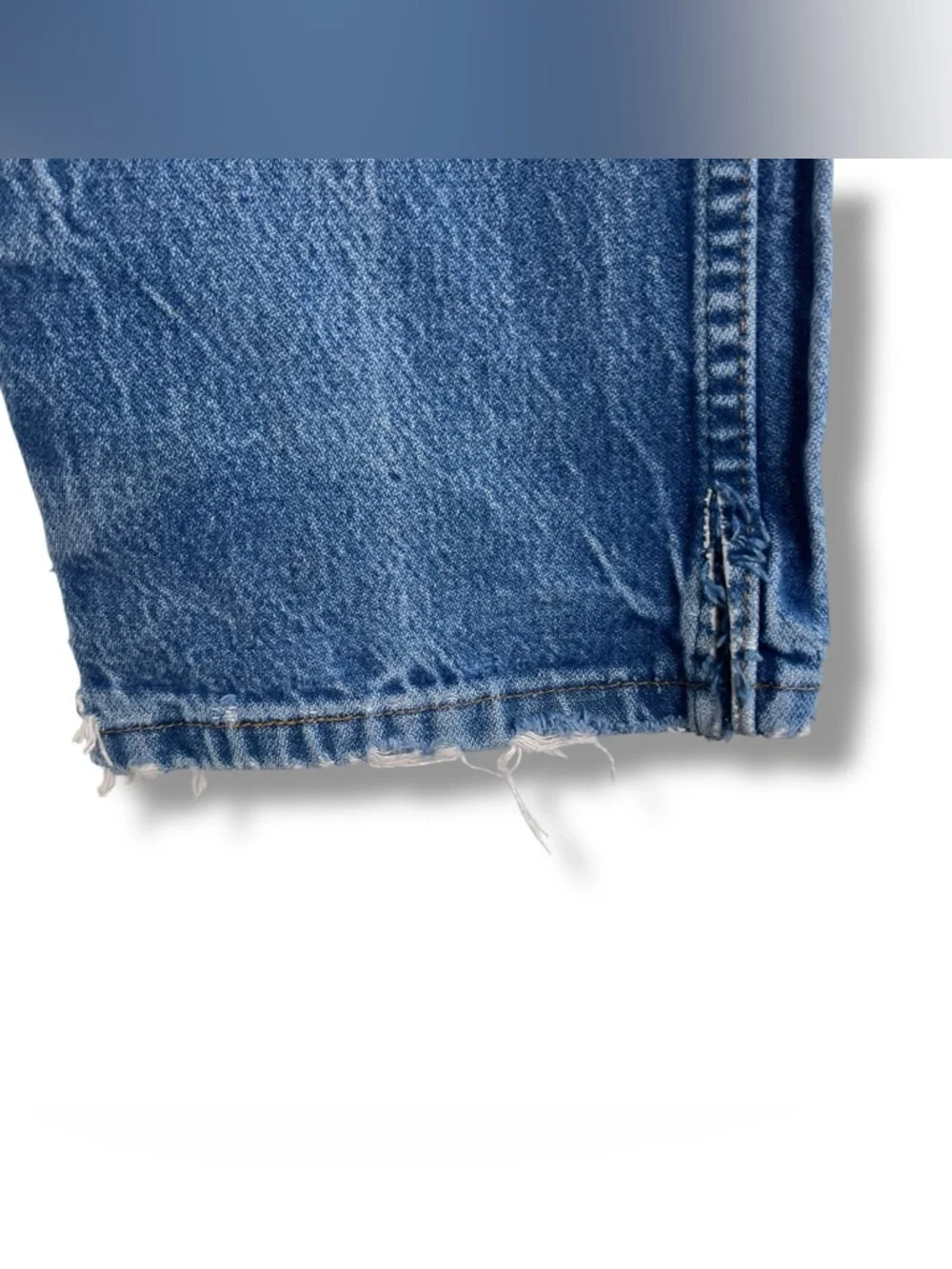 Wrangler Cowboy Cut Denim Jeans 13MWZ 29x30 Distressed 100% Cotton Western